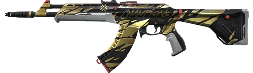 Champions 2021 Vandal — rarest Valorant skin in the catalog